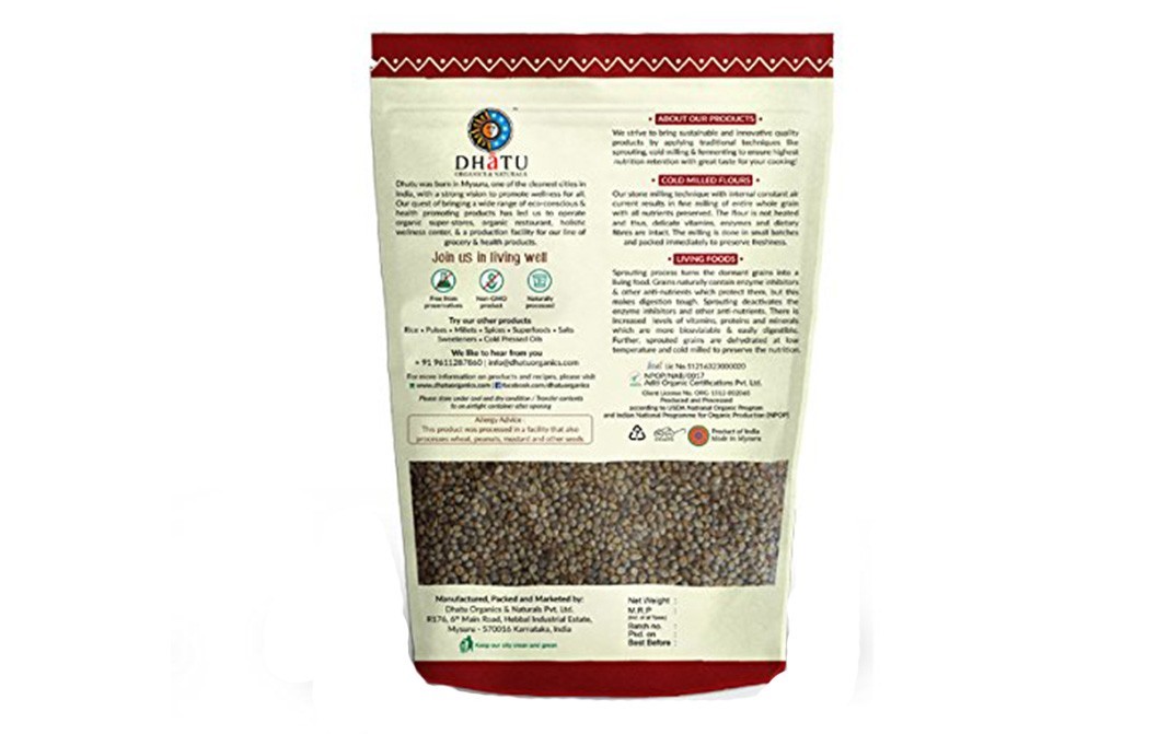 Dhatu Certified Organic Pearl Millet   Pack  500 grams